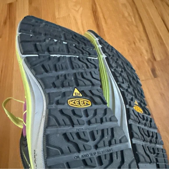 KEEN Utility Vista Energy Women’s Sz 6M Safety Shoes Comp Toe Sneakers, Violet - Picture 5 of 7